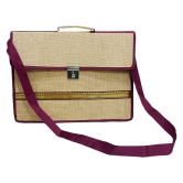 Garvi Gurjari (A Gujarat Govt Enterprise Handmade Plain Jute Office Bag(GGCMJB06)