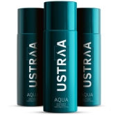 Ustraa - AQUA Deodorant 450ml - Pack of 3