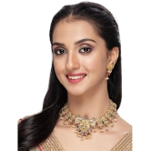 Sukkhi Gold Alloy Necklace Set ( Pack of 1 ) - Gold