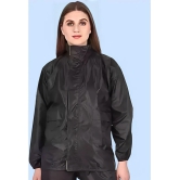 PPTHEFASHIONHUB Long Raincoat - Black - None