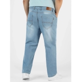 Urbano Plus Regular Fit Washed Mens Jeans - Light Blue ( Pack of 1 ) - None