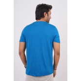 Men's Blue Saphire Pima Cotton Crew Neck