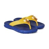 Aqualite Kids Royal Blue & Yellow Slipper - None