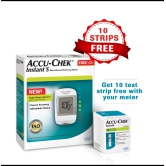 Glucometer Accu-Chek Instant S with 10 Test Strips Expiry March 2024