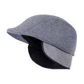 Zacharias - Gray Woollen Men''s Cap ( Pack of 1 ) - Gray