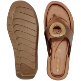 Aerowalk Rust Womens Flats - None