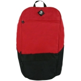 mikebags 13 Ltrs Red Polyester College Bag - Red