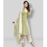 Doriya - Green Straight Rayon Women's Stitched Salwar Suit ( Pack of 1 ) - None