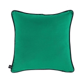 Hugs'n'Rugs Single Cotton Green Cushion Cover (40 x 40 cm) 16 x 16 - Multi