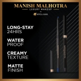 Manish Malhotra 24H Kajal Eyeliner - Smokey Diamond