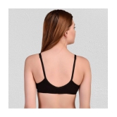 Zourt - Black Cotton Non Padded Women's Minimizer Bra ( Pack of 1 ) - None