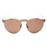 Gold Round Women Sunglasses (U005BR3F|132)