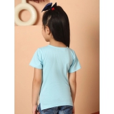 MINI & MING Girls Solid Round Neck Pure Cotton T-shirt