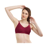 Madam Multicolour Cotton T-Shirt Bra - Pack of 2 - 34