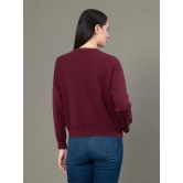 RedTape Round Neck Solid Sweater for Women |  Everyday Comfort