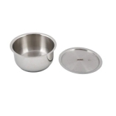 Stahl Triply Stainless Steel Artisan Tope with Lid (Size - 18cm/2.3ltr) by Mahavir Home Store