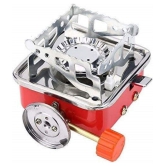 Portable GasStove Camping Stove Picnic Cooking Burner Travelling Stove For Outdoor Camping Equipment | Stainless Steel Cylinder, Folding