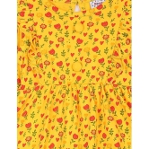 Donuts - Yellow Cotton Blend Baby Girl Dress ( Pack of 1 ) - None