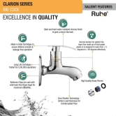 Clarion Bib Tap Brass Faucet- by Ruhe®