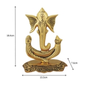 Handa - Brass Lord Ganesha Idol ( 17 cm )