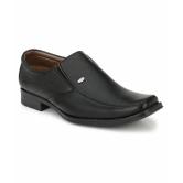 Sir Corbett Slip On Non-Leather Black Formal Shoes - None