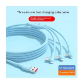 Life Like - Blue 5 A Multi Pin Cable 1.2 Meter - Blue