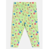 MINI KLUB Multi Cotton Legging For Baby Girl ( Pack of 3 ) - None