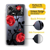 Fashionury Multicolor Printed Back Cover Silicon Compatible For poco x5 5g ( Pack of 1 )