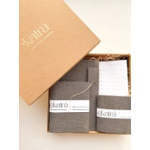 Stationery Loaded Gift hamper personalized by Ekatra Loaded Gift Box - Solid Grey