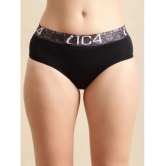 IC4 Black Hipster Polyester Solid Womens Hipster ( Pack of 1 ) - None