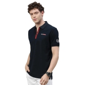 TVS Racing Polo Tshirt Polyester Blue White