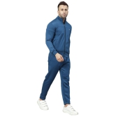 YHA - Blue Fleece Regular Fit Mens Tracksuit ( Pack of 1 ) - L