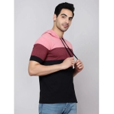 Diaz - Pink Cotton Blend Regular Fit Mens T-Shirt ( Pack of 1 ) - None