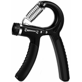 Adjustable Hand Grip Strengthener, Hand Gripper for Men & Women , Pack of 1 - Black