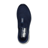 Skechers Navy Men Go Walk 6 - Easy On Slip On Sneakers