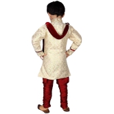 Qitty Boys Festive & Party, Wedding Sherwani and Churidar Set - None