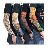 THRIFTKART Multicolor Printed Riding Sleeves ( Set of 3 ) - Universal