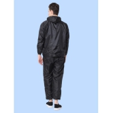 PPTHEFASHIONHUB Black Polyester Mens Raincoat ( Pack of 1 ) - 3XL