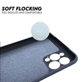 Winble iPhone 12 Pro Back Cover Case Liquid Silicone (Gray)