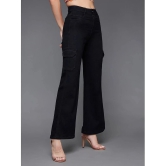 Miss Chase - Black Denim Wide Leg Womens Jeans ( Pack of 1 ) - None