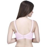 Elina Pink Cotton Non Padded Womens Minimizer Bra ( Pack of 1 ) - None