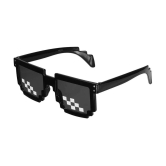 Creature Black Square Sunglasses ( Pack of 1 ) - Medium