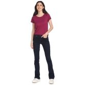 Sugr - Red Cotton Regular Fit Womens T-Shirt ( Pack of 1 ) - L