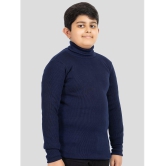 YHA - Navy Woollen Boys T-Shirt ( Pack of 1 ) - None