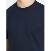 Jockey 2714 Mens Super Combed Cotton Rich Solid Round Neck T-Shirt - Navy - None