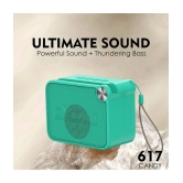 CYOMI CY_617Candy_Green 5 W Bluetooth Speaker Bluetooth V 5.1 with SD card Slot,USB Playback Time 6 hrs Green - Green