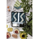 Ekatra Thoughtful hamper Indigo chevron