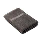 URBAN MAGIC - Cotton Grey Melange Solid Bath Towel ( 67x140 ) cm Below 300 -GSM ( Pack of 1 ) - Grey Melange