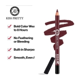 KISS PRETTY Kiss Lips Lip liner Lip Liner Pencil Mauve 2