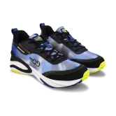 Campus - Black Mens Sports Running Shoes - None